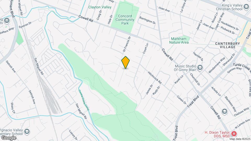 3721 Northridge Dr Map and Location Details