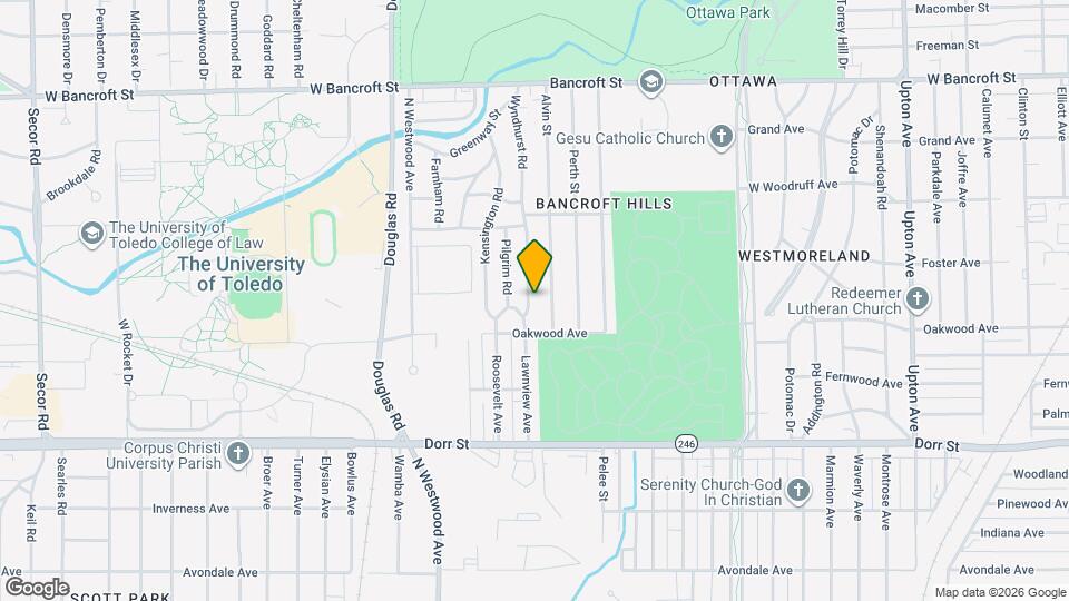 1730 Wyndhurst Rd Map and Location Details