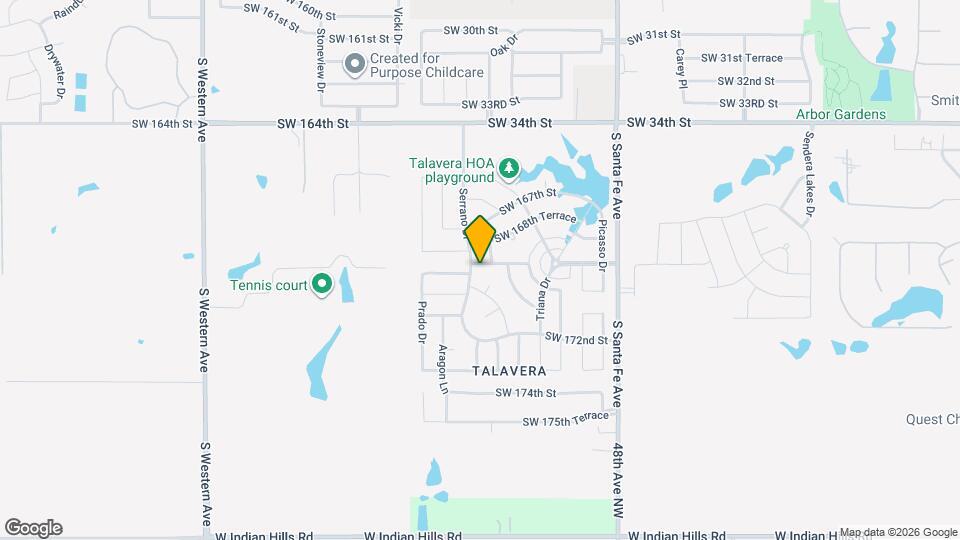 232 SW 169th St Map and Location Details