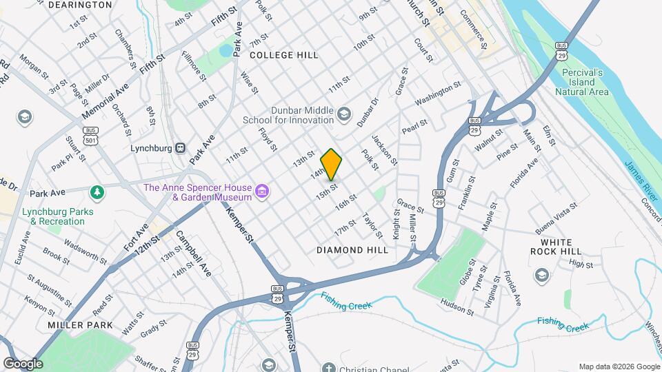 1209 15th St Mapa y Detalles de la Ubicación