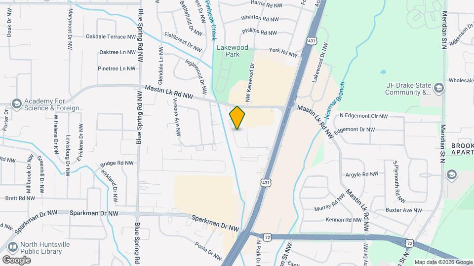 2220 Jonathan Dr NW Mapa y Detalles de la Ubicación