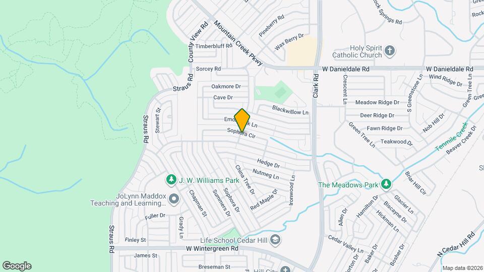 9804 Sophora Cir Map and Location Details