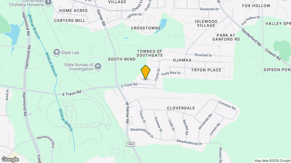 3742 Horseshoe Farm St Map and Location Details