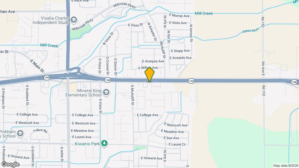 405 S Summit St Map and Location Details