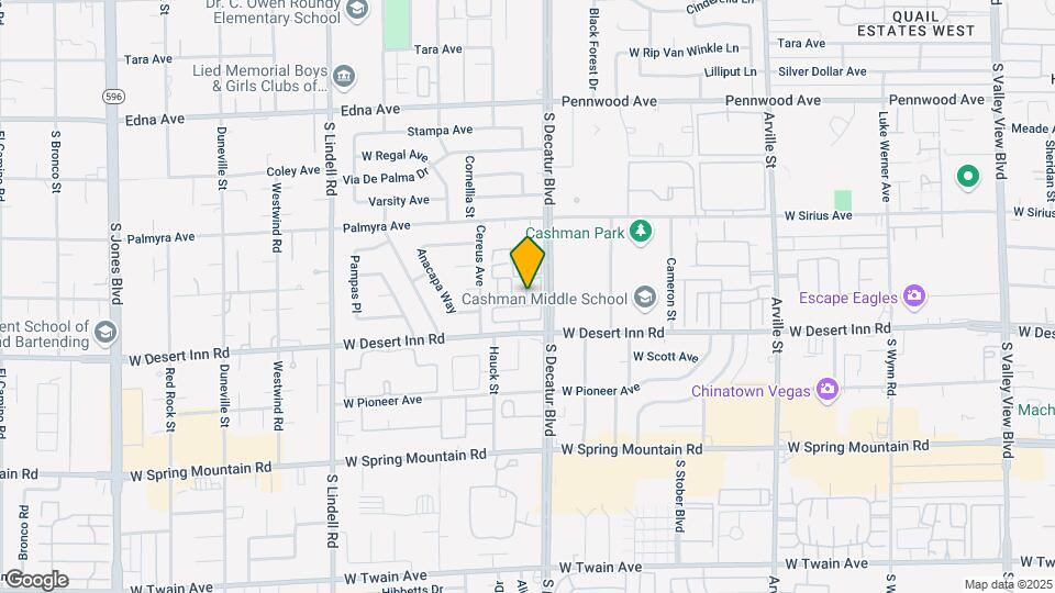 3246 Mozart Dr Map and Location Details