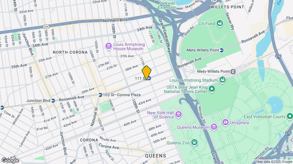 10868 Roosevelt Ave Mapa y Detalles de la Ubicación