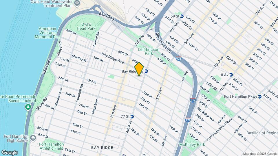 359 Ovington Avenue Mapa y Detalles de la Ubicación