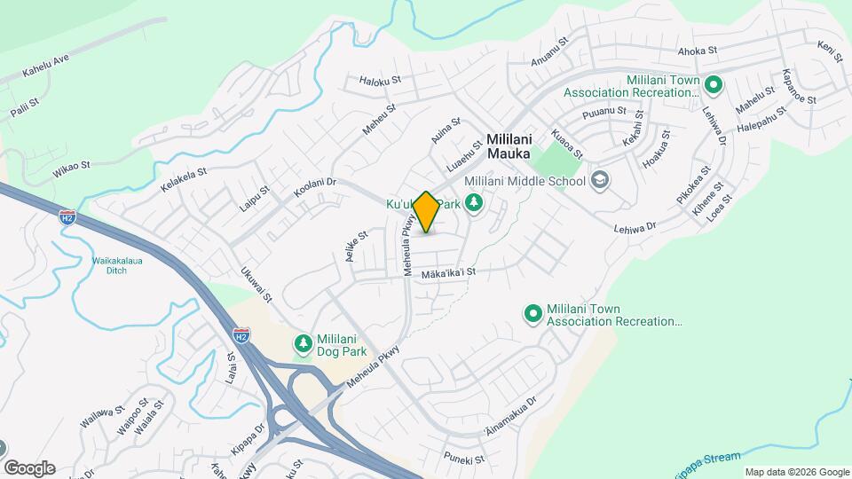 95-1059-1059 Kaapeha St Map and Location Details