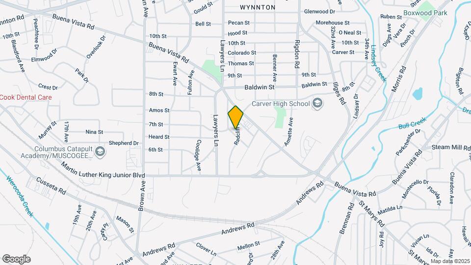 2639 Willow St Map and Location Details