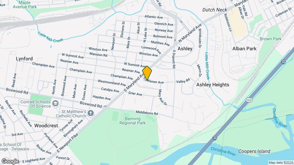 Middleboro Crest Apartments Map and Location Details