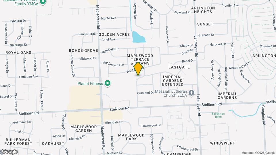 4725 Maple Terrace Pkwy Map and Location Details