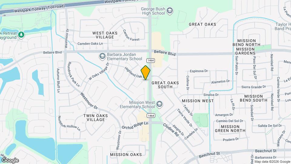 7311 W Meadow Ct Map and Location Details