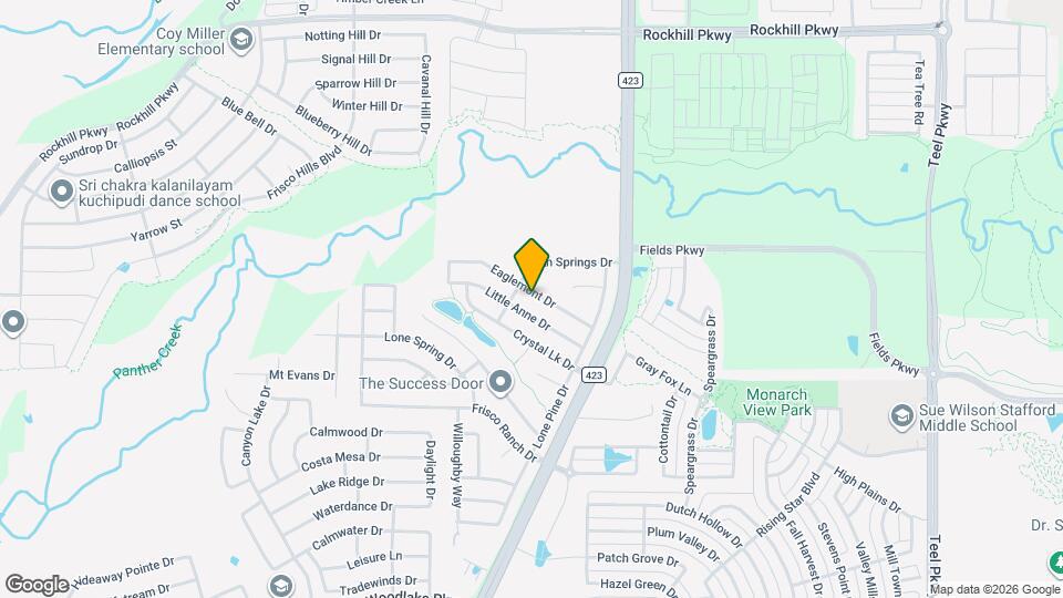 14617 Eaglemont Dr Mapa y Detalles de la Ubicación