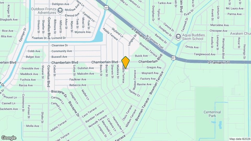 1048 Adalia Terrace Map and Location Details