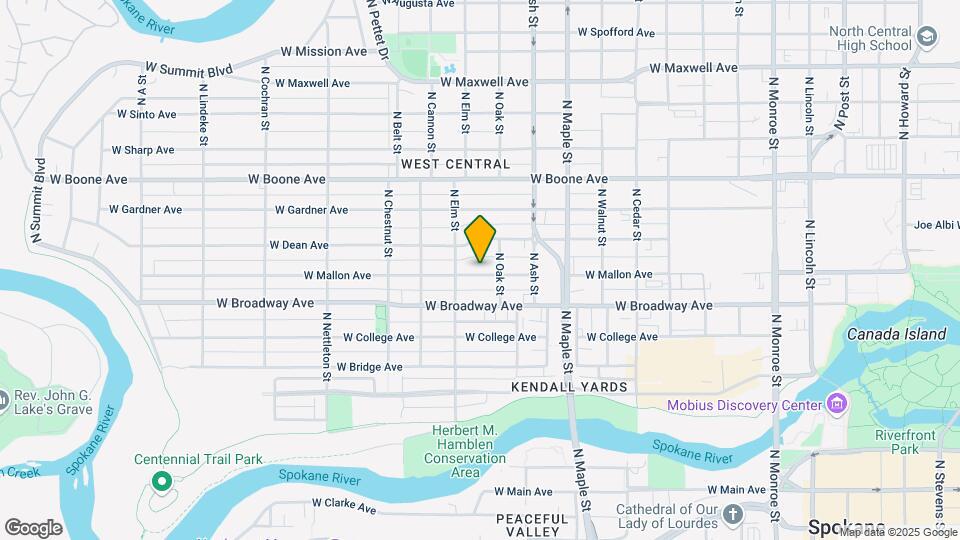 1820 W Mallon Ave Map and Location Details