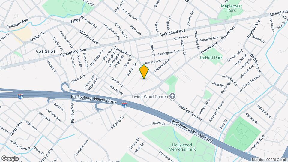 300 Concord Ave Map and Location Details
