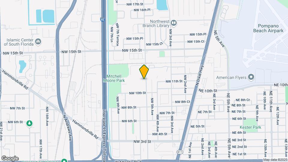 1109 NW 6th Ave Map and Location Details