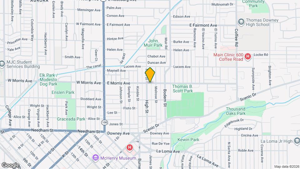 422 High St, Unit 422A Map and Location Details