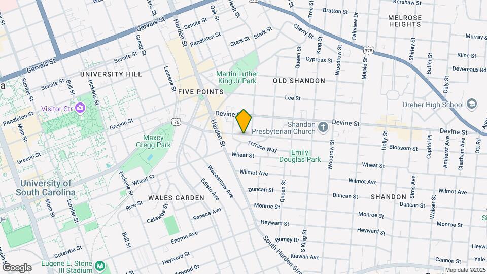 2222 Blossom St Map and Location Details