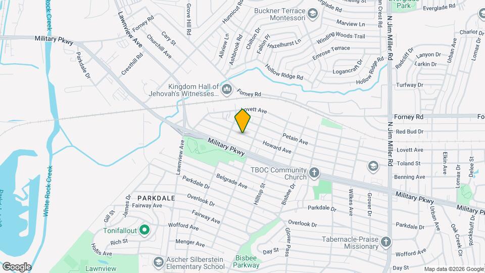 6130 Howard Ave Map and Location Details