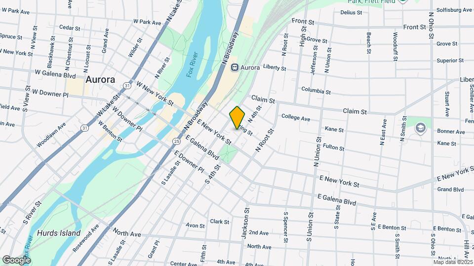 72 N 4th St Map and Location Details