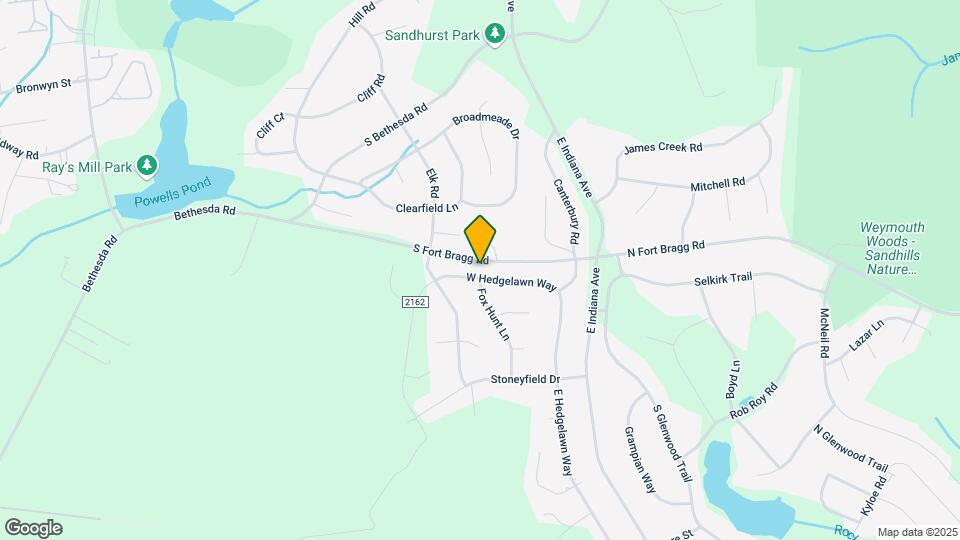 301 W Hedgelawn Way Map and Location Details