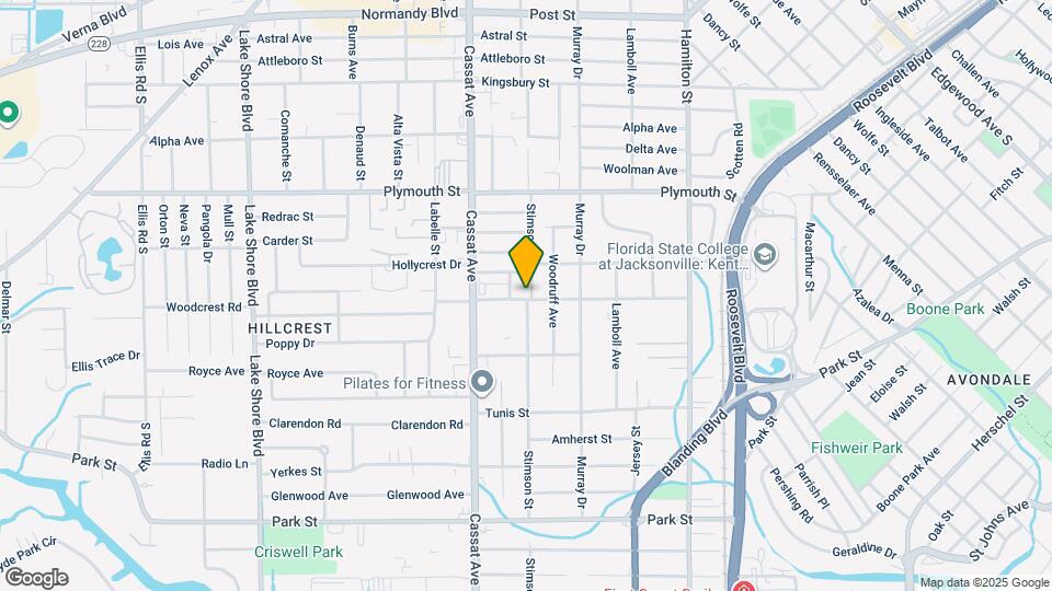 1298 Stimson St Map and Location Details