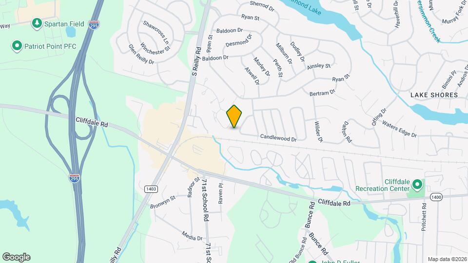 7041 Candlewood Dr Map and Location Details