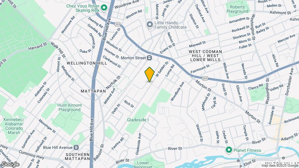 87 W Selden St Mapa y Detalles de la Ubicación
