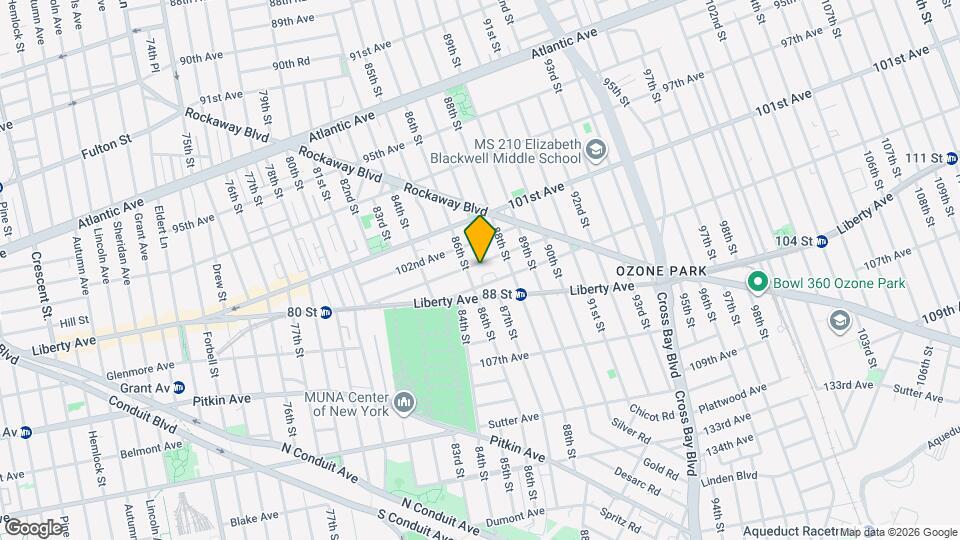 8614 102nd Rd, Unit 3rd Floor Mapa y Detalles de la Ubicación