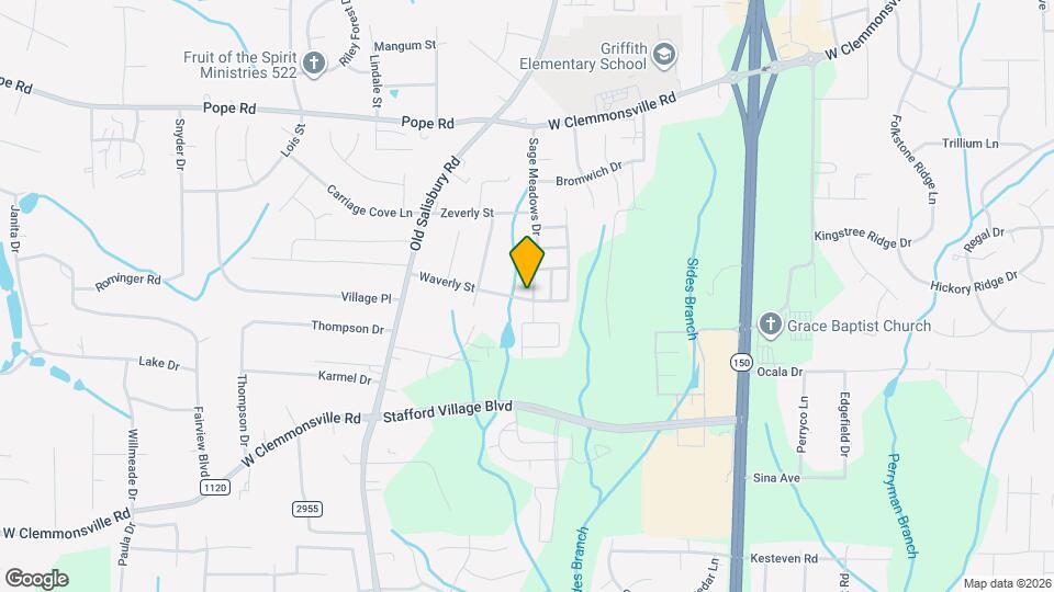 2345 Waverly Crossing Rd Mapa y Detalles de la Ubicación