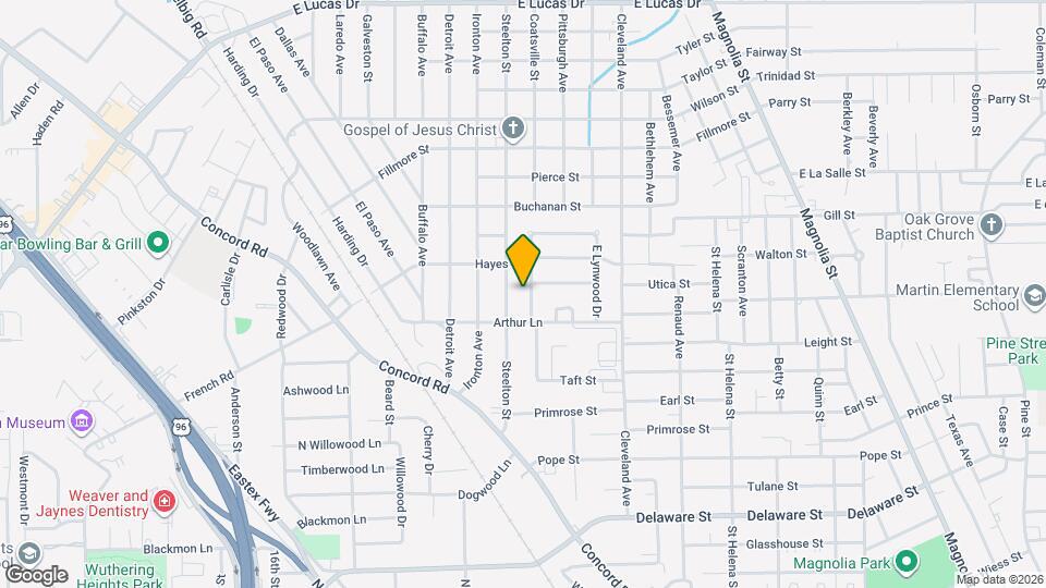3875 E Lynwood Dr Map and Location Details