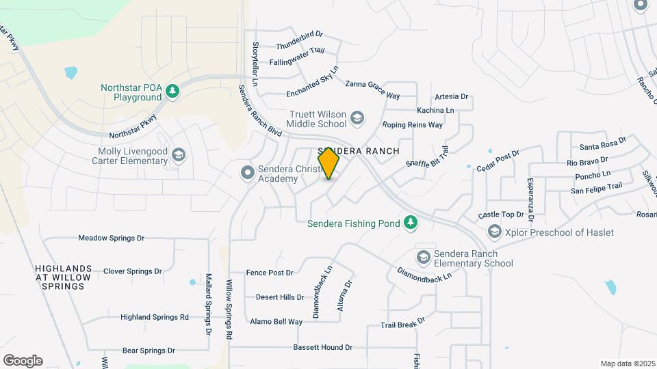 14105 Rodeo Daze Dr Mapa y Detalles de la Ubicación