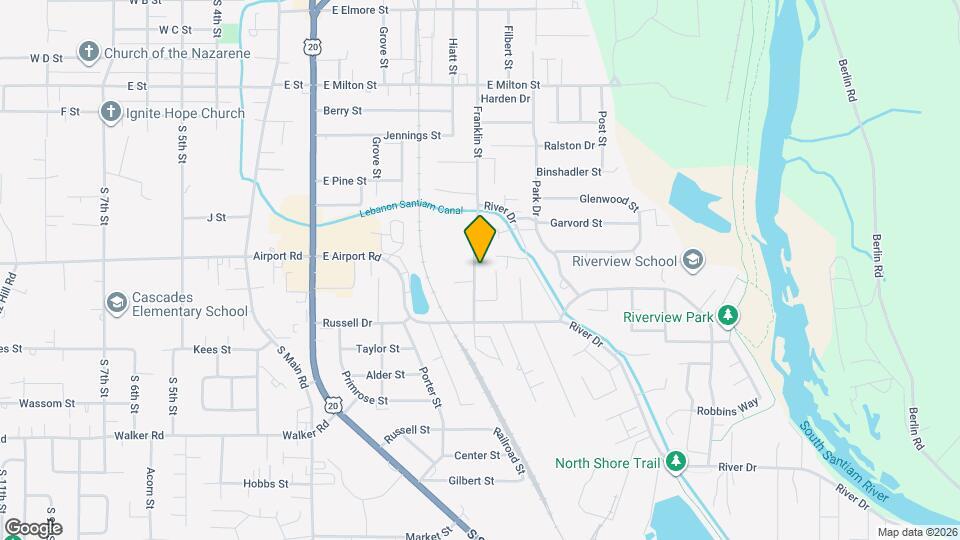 2051 Franklin St Map and Location Details