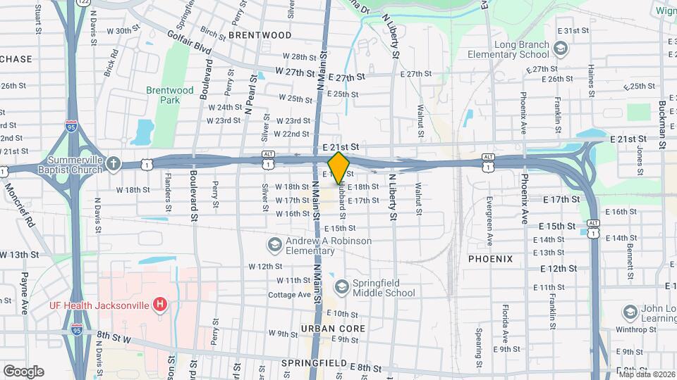 2724 Hubbard St Map and Location Details