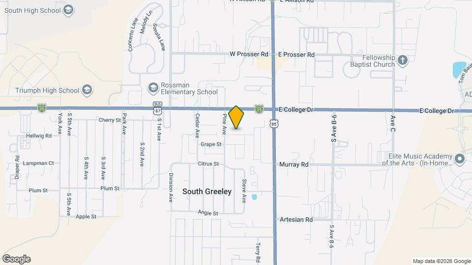 Modern Cheyenne Convenience | 3 Bed Home with Bonus Living Space Near Downtown & I-25 Map and Location Details