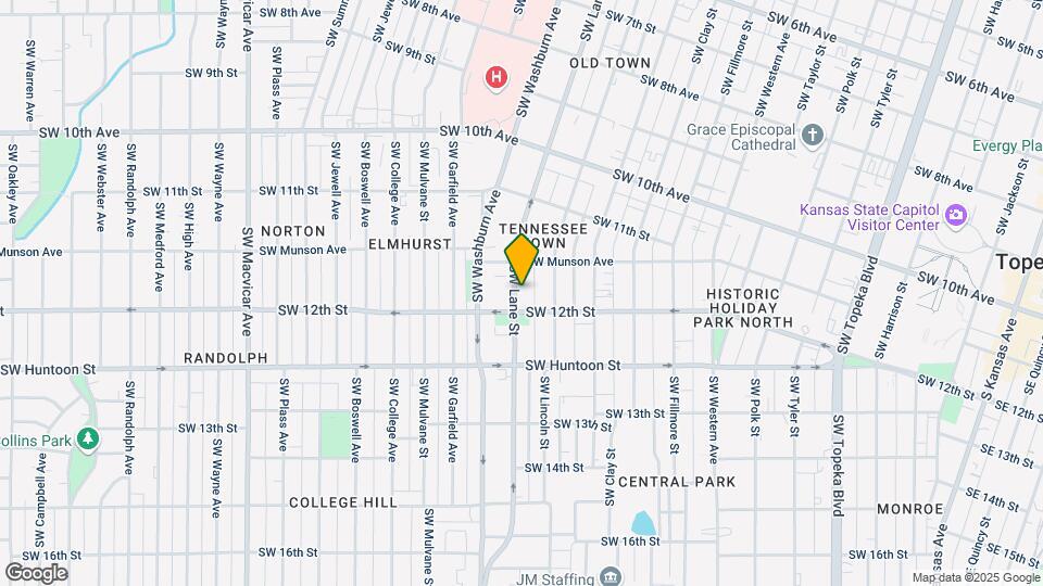 1186 SW Lane St Map and Location Details