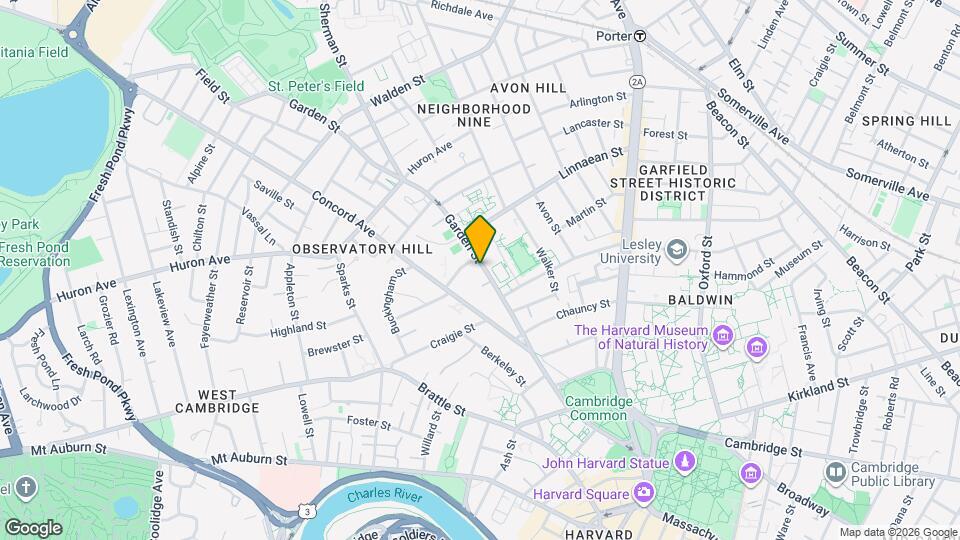 58 Garden St Map and Location Details