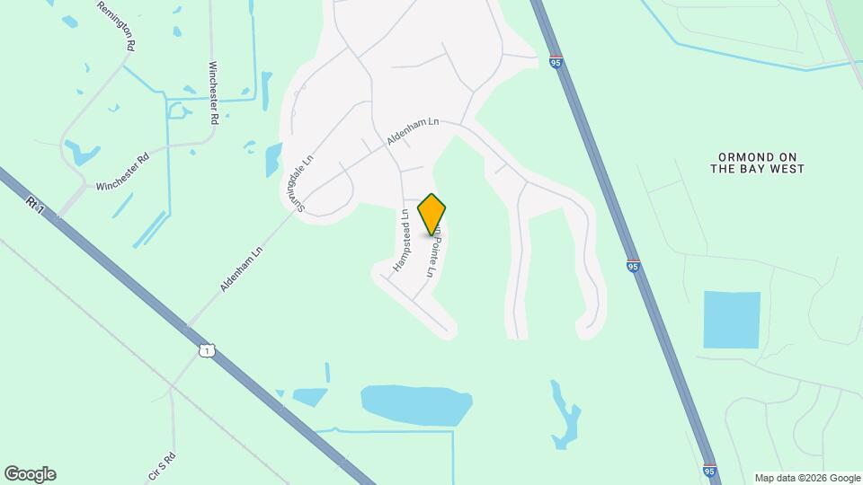 1234 Crown Pointe Ln Map and Location Details