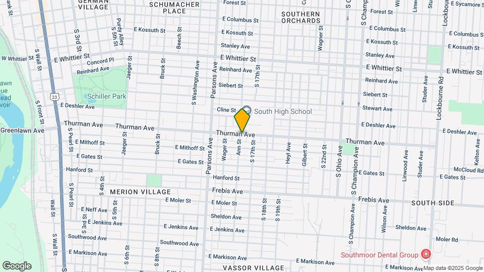 1216 Ann St Map and Location Details