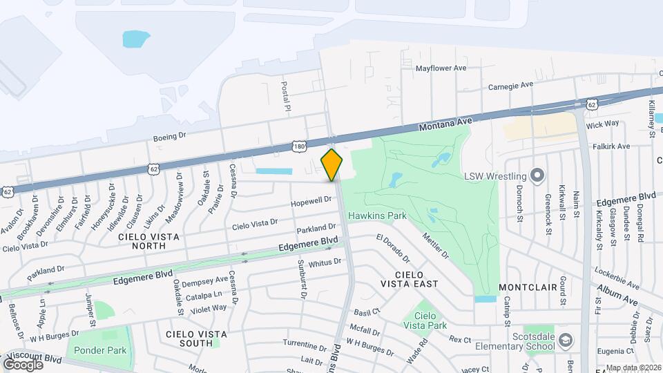 8636 Mettler Dr Map and Location Details