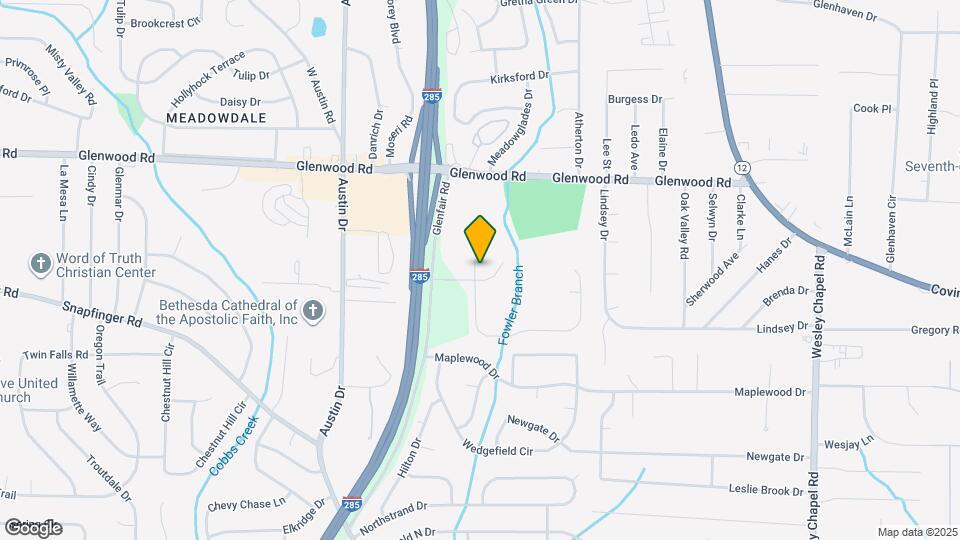 1942 Glenwood Downs Dr Map and Location Details