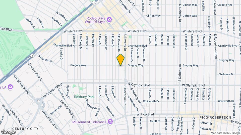304 El Camino Dr Map and Location Details