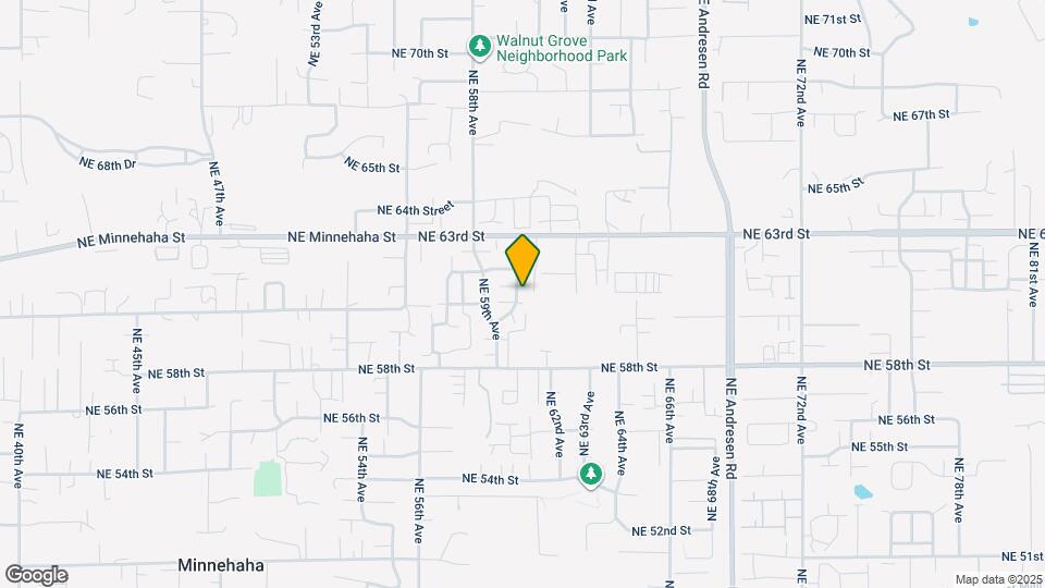 6007 NE 60th Ave Map and Location Details