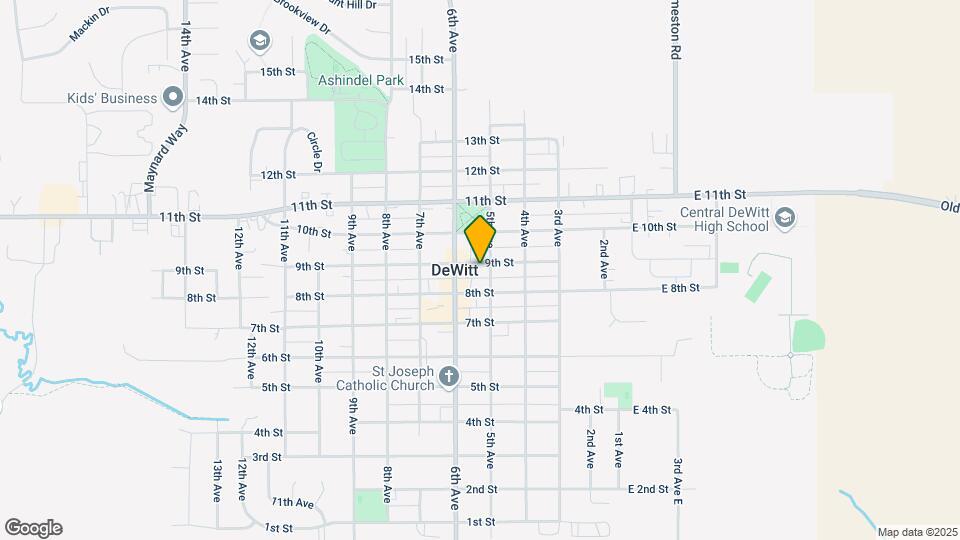 Iowa Mutual Lofts Mapa y Detalles de la Ubicación