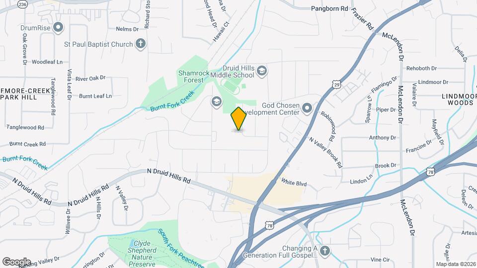 1220 Blueberry Trail Map and Location Details