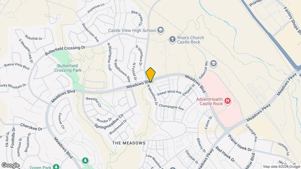 2620 Meadows Blvd Map and Location Details