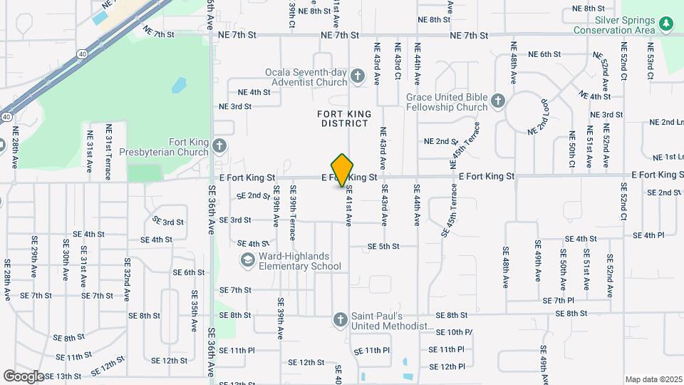 126 SE 41st Ave Map and Location Details