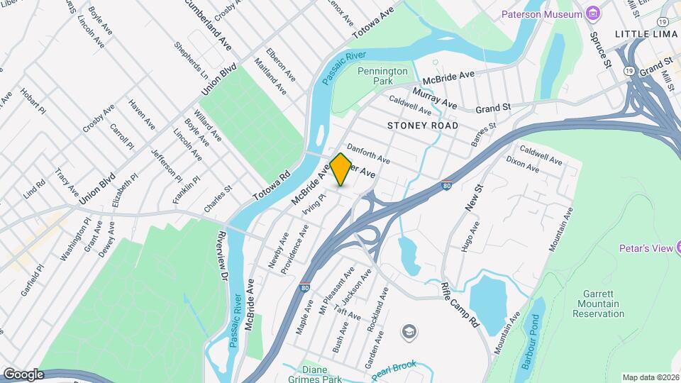 35 Terrace Ave Map and Location Details
