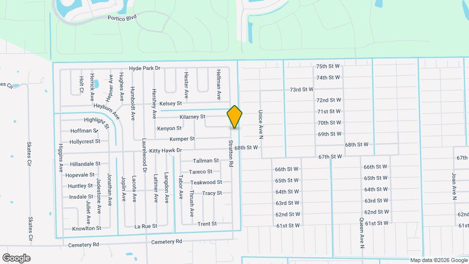 6108 Stratton Rd Map and Location Details